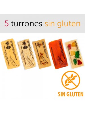 Turrones sin gluten