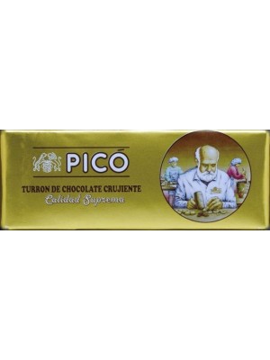 Turrón de Chocolate Crujiente Picó Calidad Suprema 200g