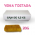 CAJA PORCIONES DE YEMA TOSTADA 20G