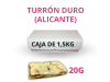 PORCION DE TURRON CAJA 20G