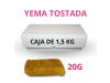 CAJA PORCIONES DE YEMA TOSTADA 20G
