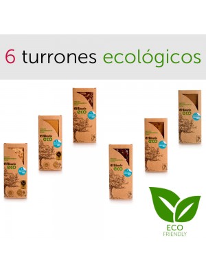 Lote de turrones ecológicos