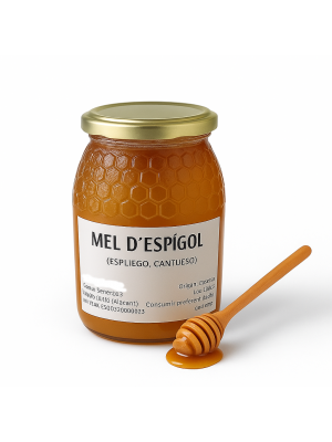 Miel Lavanda Cruda y 100% natural