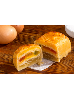 Pain de massepain au jaune d'œuf et aux fruits 500g