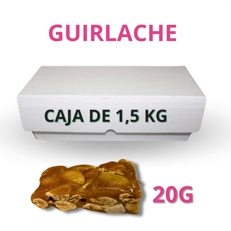 CAJA DE PORCIONES GUIRLACHE 20G