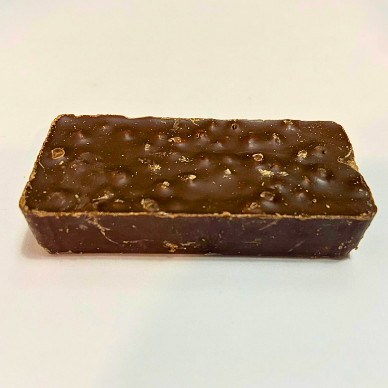 TURRON DE CHOCOLATE CON ALMENDRAS