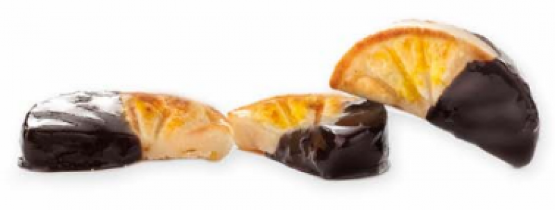 Gajos a la naranja con Chocolate