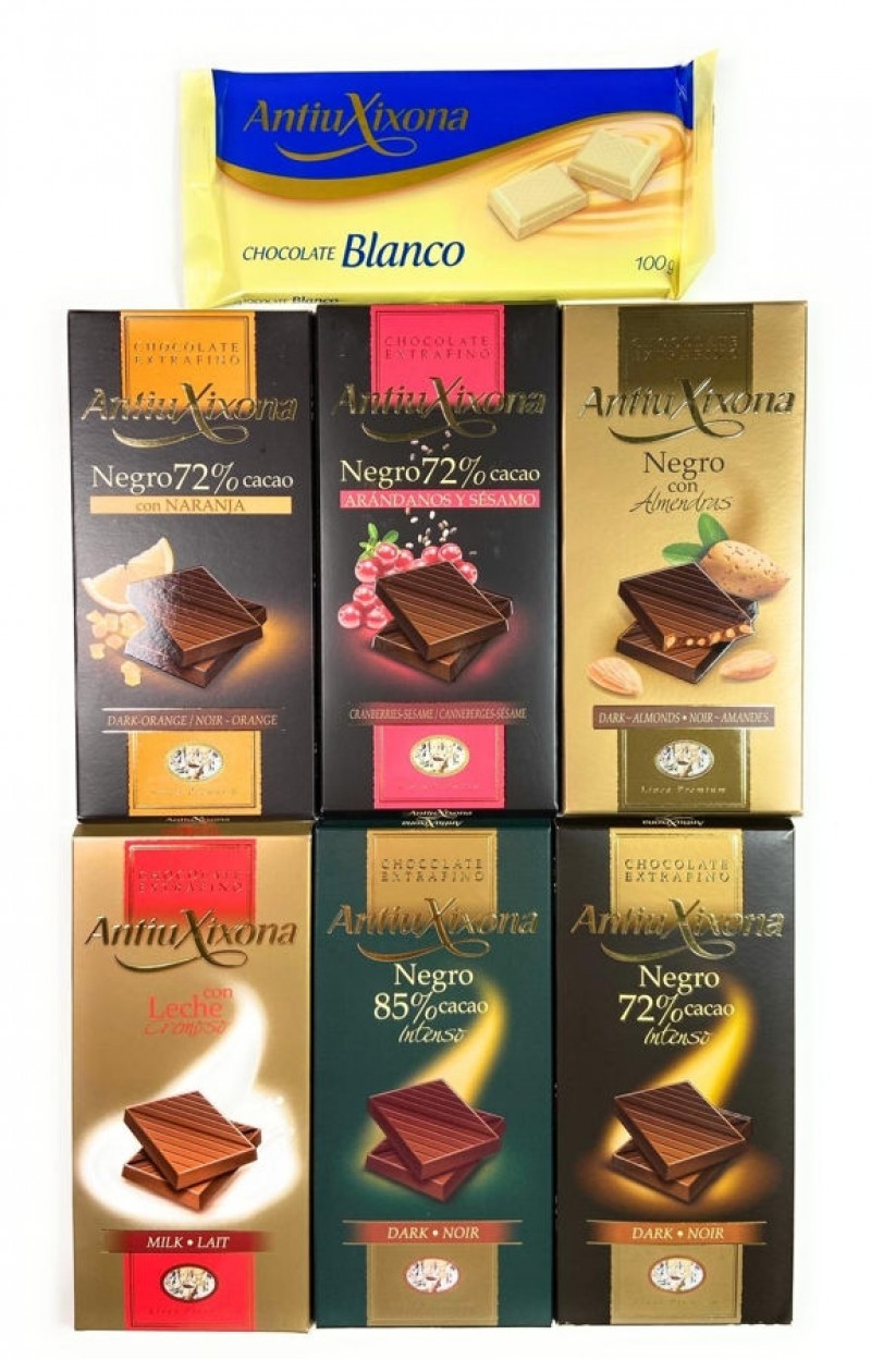 Lote chocolates Antiu Xixona