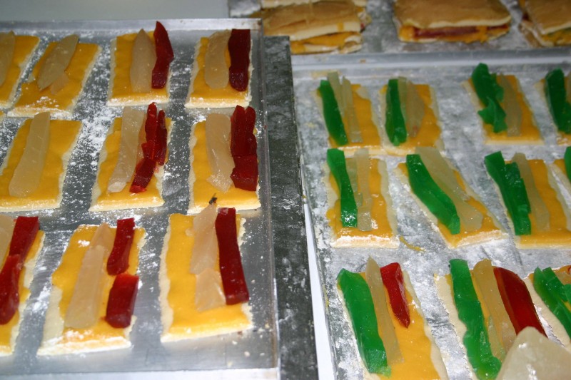 pan de cadiz con fruta dentro