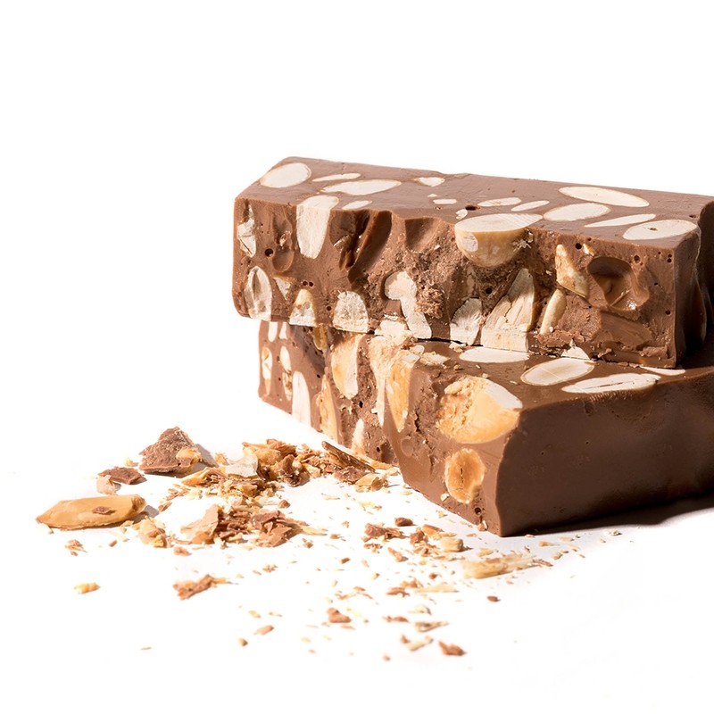 Chocolate con Almendras y leche
