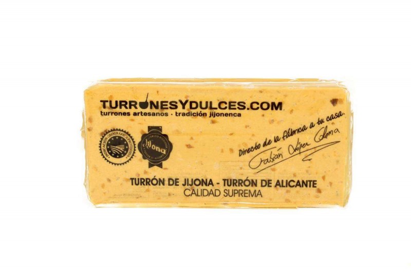 Turrón blando de Jijona Artesano, 200 gramos