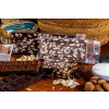 Turron Chocolate negro con almendras