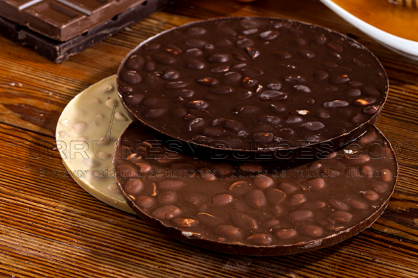 Turron chocolate con Almendras