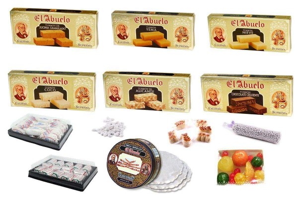 Lote Turrón cuadros