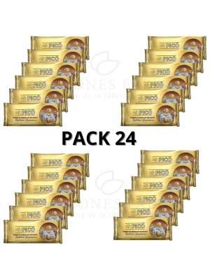 24 UNIADES DE TURRON DE CHOCOLATE CRUJIENTE PICO 200 GRS