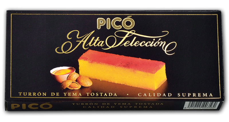 Turrón de Yema Tostada Picó - Alta Selección - 200g