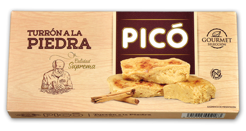 Turrón a la piedra calidad suprema 250g - Picó