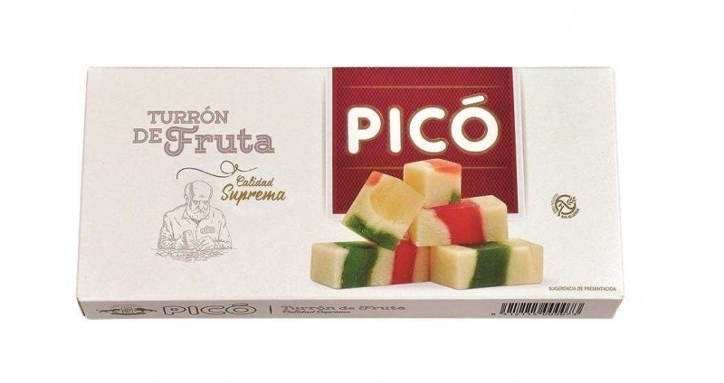 Turrón de Frutas Picó Calidad Suprema 200g