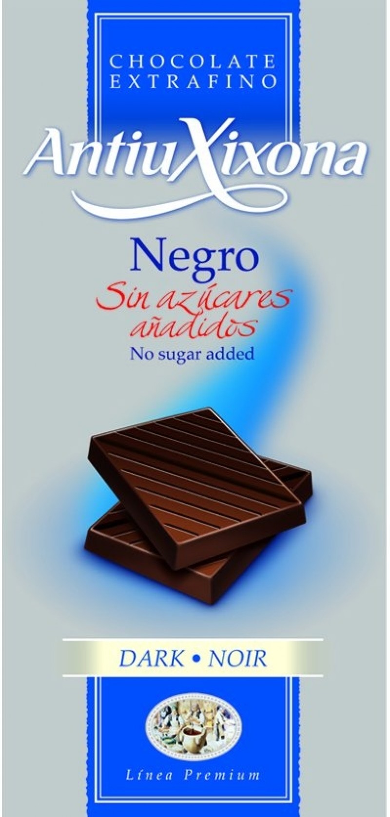 Chocolate negro con proteína. 0% azúcares añadidos