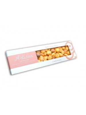 Turron nueces macadamia cristal 220 g.