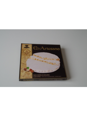 Torta de turrón de Avellanas 200 gr. - El Artesano