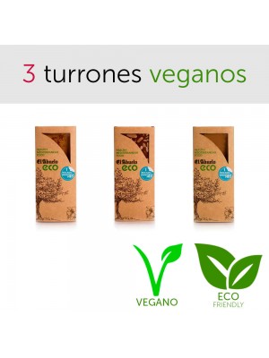 Lote de turrones para Veganos