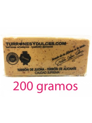 Turrón de Jijona 200 g