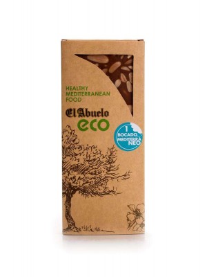 Turrón de Chocolate con Almendras Ecologico El Abuelo 200 grs.