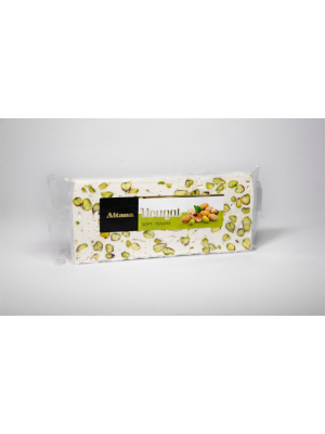 Turrón Nougat de Pistacho - El Artesano/Aitana 300g 