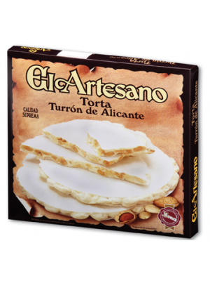 Torta_turron_alicante_artesano_Suprema_200G