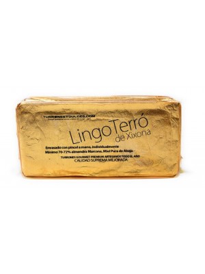 Torró de Xixona Gurmet 70% ametla marcona- LingoTerró d'Or - 500g