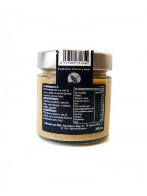 Turrodelia Gourmet. Crema de Untar Turrón, tarro 200g