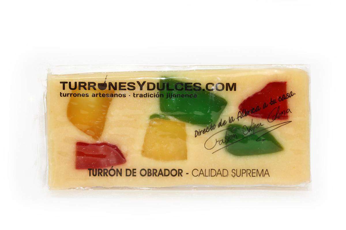 Turrón de Fruta