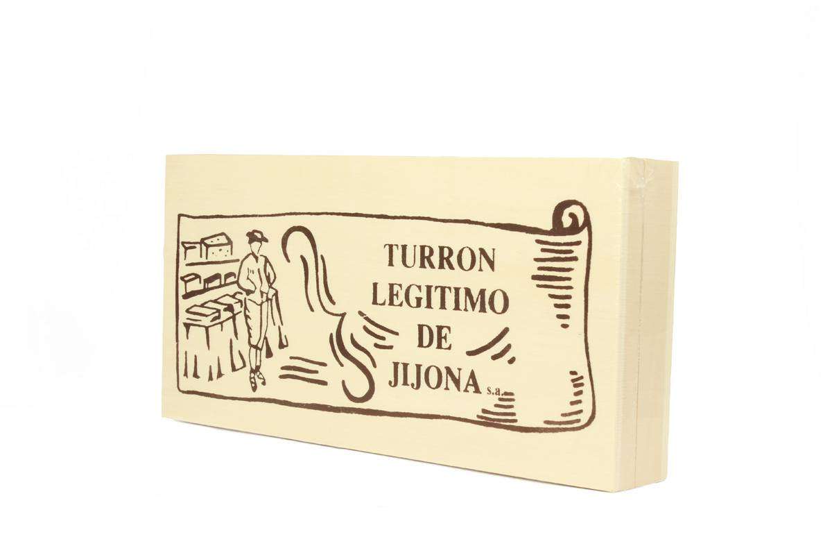 Turrón a la Piedra en Cajita de madera