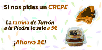 Crepe de Turrón