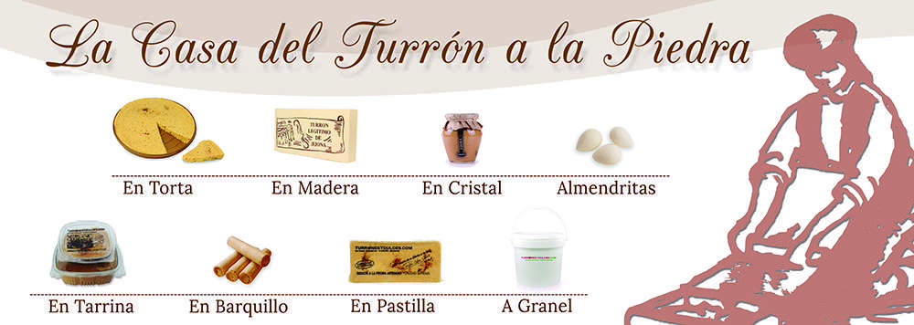 Turrón a la Piedra en la feria de Jijona