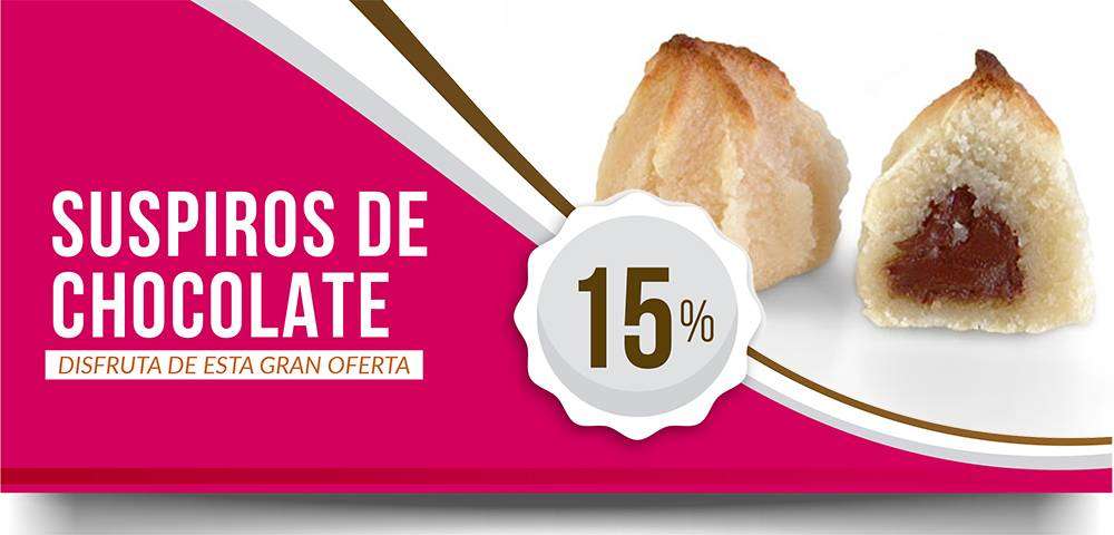 Oferta Suspiros de Chocolate