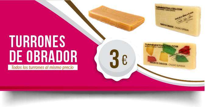 Turrones de Obrador Oferta Banner